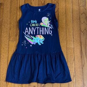 My Little Pony Blue Graphic Tank Top Casual